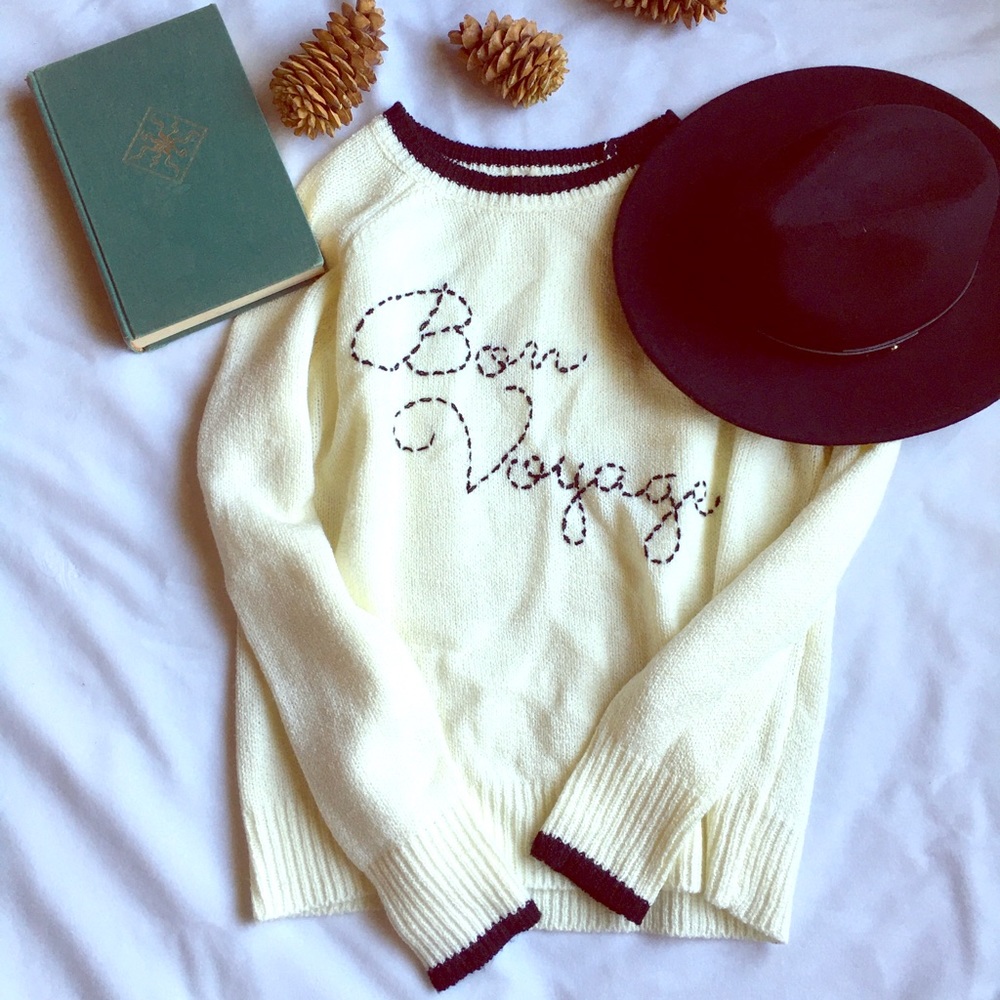 Bon Voyage Knit Sweater